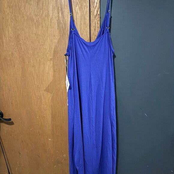 Ava&Viv Women's V-Neck Bodycon Dress Royal Blue NWT Size 2X - Picture 6 of 9